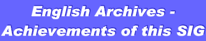 English Archives - Achievements of this SIG 